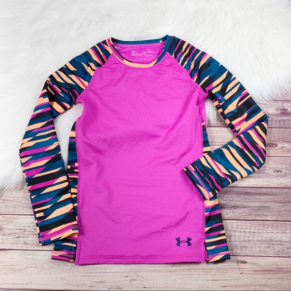 Under Armour Other - Under Armour • Fitted Long Sleeve Goldgear Top